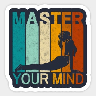 Master Your Mind - Pilates Lover - I Love Pilates Sticker